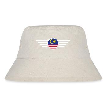Malaysia Style Design T-Shirt - Stanley/Stella Recycled Bucket Hat - natural - Front