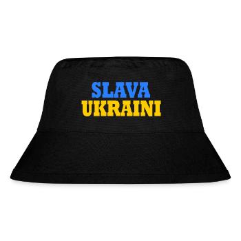 Slava ukraini - Stanley/Stella Recycled Bucket Hat - black - Front