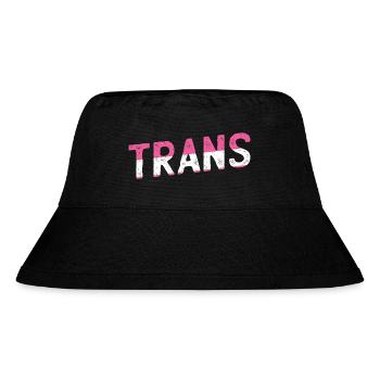 Trans - Stanley/Stella Recycled Bucket Hat - black - Front