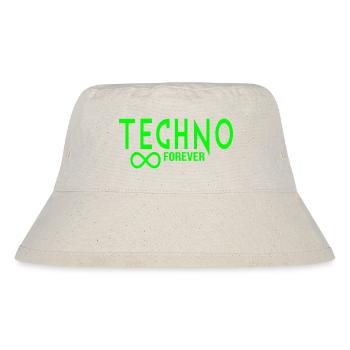 Techno forever infinity - Stanley/Stella Recycled Bucket Hat - natural - Front