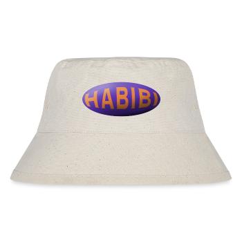 Habibi - Stanley/Stella recycelter Bucket Hat - Naturweiß - Vorne