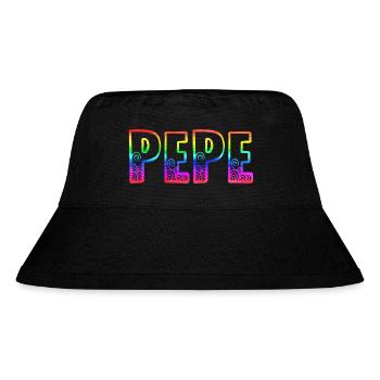 Pepe RS Rainbow - Stanley/Stella Recycled Bucket Hat - black - Front