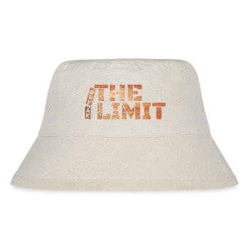 Die Grenze Überschreiten - Stanley/Stella recycelter Bucket Hat - Naturweiß - Vorne