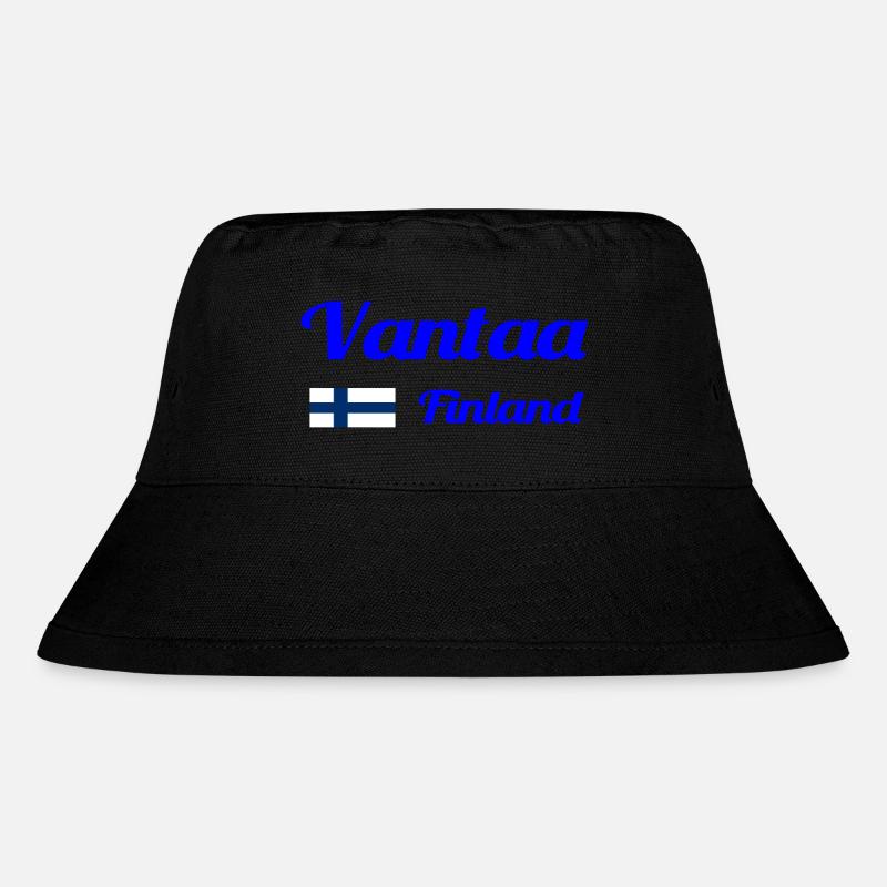 Vantaa Finlande Imprimer - Bob recyclé Stanley/Stella - noir