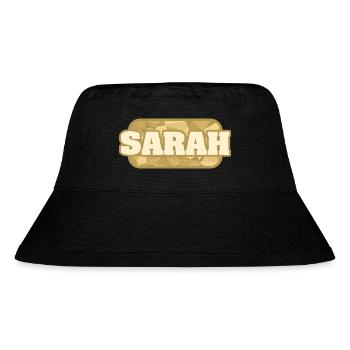 Health Sarah - Stanley/Stella Recycled Bucket Hat - black - Front