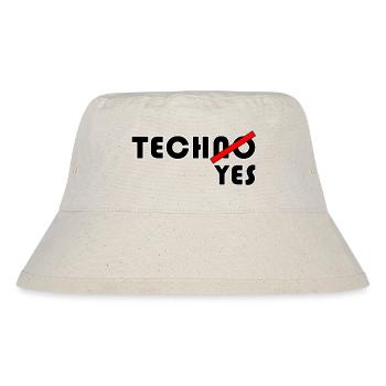 TechNO?YES! - Stanley/Stella recycelter Bucket Hat - Naturweiß - Vorne