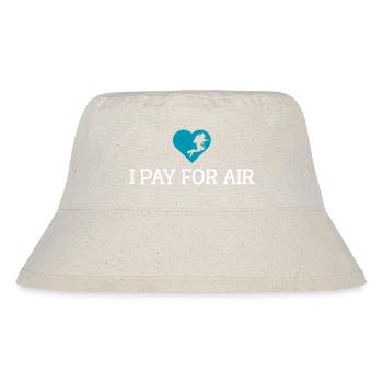I Pay for air Scuba diving - Stanley/Stella Recycled Bucket Hat - natural - Front