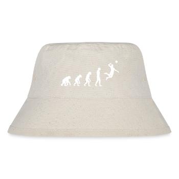 Evolution Volleyball - Stanley/Stella recycelter Bucket Hat - Naturweiß - Vorne