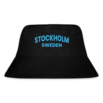 Stockholm, capitale de la région nordique - Bob recyclé Stanley/Stella - noir - Devant