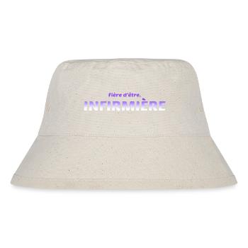 KRANKENSCHWESTER KRANKENSCHWESTER DOKTOR HUMOR DRÖLES 3 - Stanley/Stella recycelter Bucket Hat - Naturweiß - Vorne