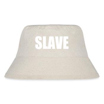 Slave - Stanley/Stella recycelter Bucket Hat - Naturweiß - Vorne