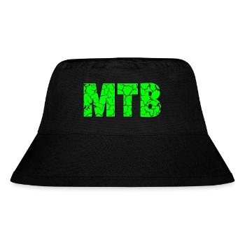 MTB - Stanley/Stella recycelter Bucket Hat - Schwarz - Vorne