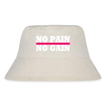 No pain no gain - Bob recyclé Stanley/Stella - blanc naturel - Devant