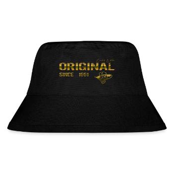 Original since 1991 - Stanley/Stella recycelter Bucket Hat - Schwarz - Vorne