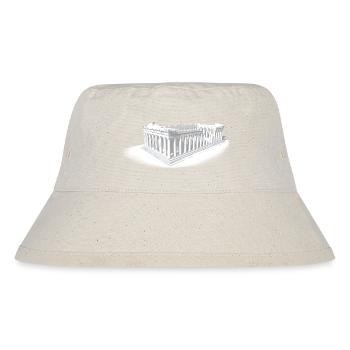 PARTHENON ATHEN - Stanley/Stella recycelter Bucket Hat - Naturweiß - Vorne