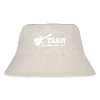 Dream team - together we rock - Stanley/Stella Recycled Bucket Hat - natural - Front