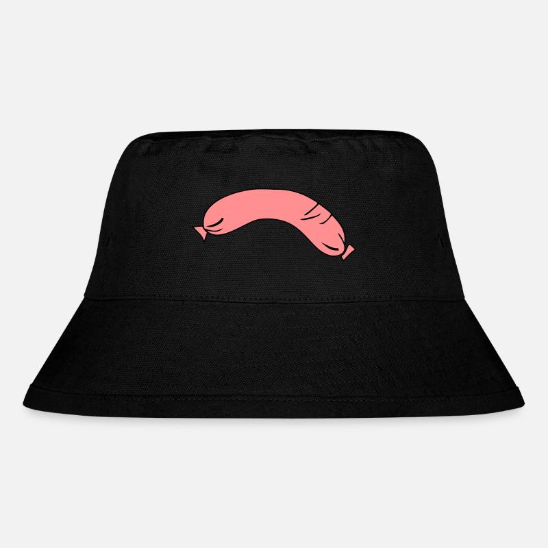wurst - Stanley/Stella recycelter Bucket Hat - Schwarz