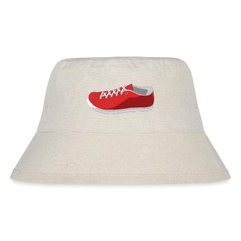 Schuh Rendering - Stanley/Stella recycelter Bucket Hat - Naturweiß - Vorne