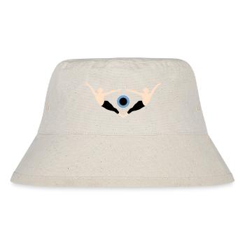 Auge - Stanley/Stella recycelter Bucket Hat - Naturweiß - Vorne