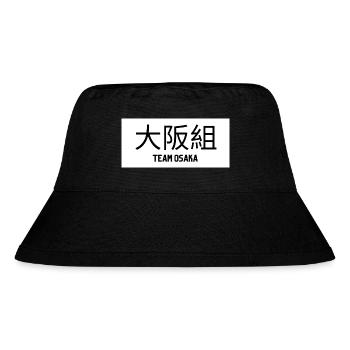 Team Osaka - Stanley/Stella Recycled Bucket Hat - black - Front