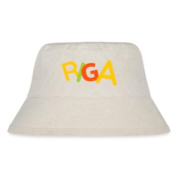 Riga Bucket Hat - Stanley/Stella Recycled Bucket Hat - natural - Front