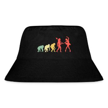 Evolution Dancing For Dancing Dancer Choreography - Stanley/Stella Recycled Bucket Hat - black - Front