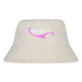 Logo Boudeuse  - Bob recyclé Stanley/Stella - blanc naturel - Devant