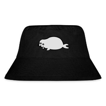 Baby - Robbe - Stanley/Stella Recycled Bucket Hat - black - Front