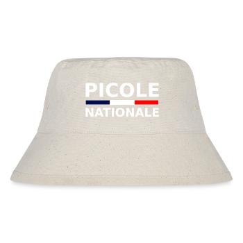 picole nationale - Stanley/Stella recycelter Bucket Hat - Naturweiß - Vorne