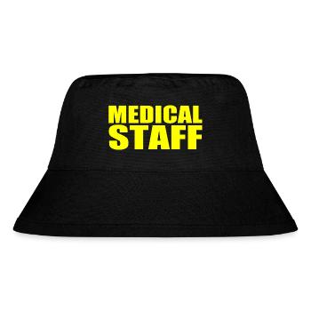 Medical staff - Stanley/Stella Recycled Bucket Hat - black - Front