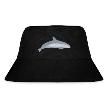 Vaquita Artenschutz Aussterben bedrohte Tierart - Stanley/Stella recycelter Bucket Hat - Schwarz - Vorne