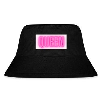 Queen - Stanley/Stella recycelter Bucket Hat - Schwarz - Vorne