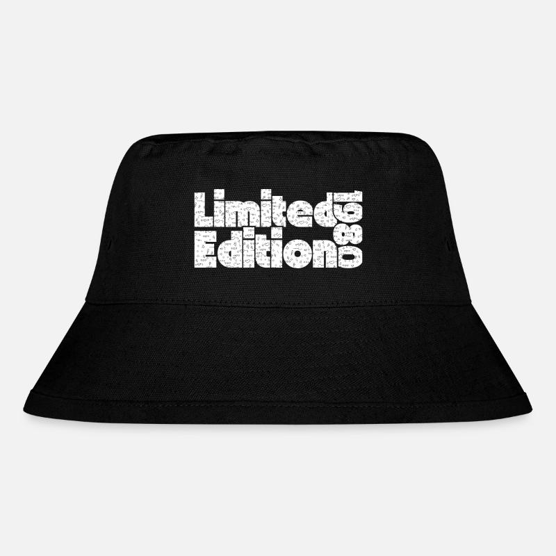 Limitierte Auflage 1980 - Stanley/Stella recycelter Bucket Hat - Schwarz