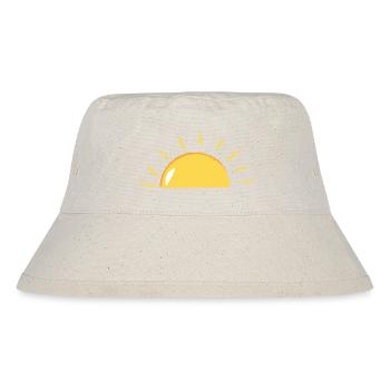 Sunshine - Stanley/Stella Recycled Bucket Hat - natural - Front