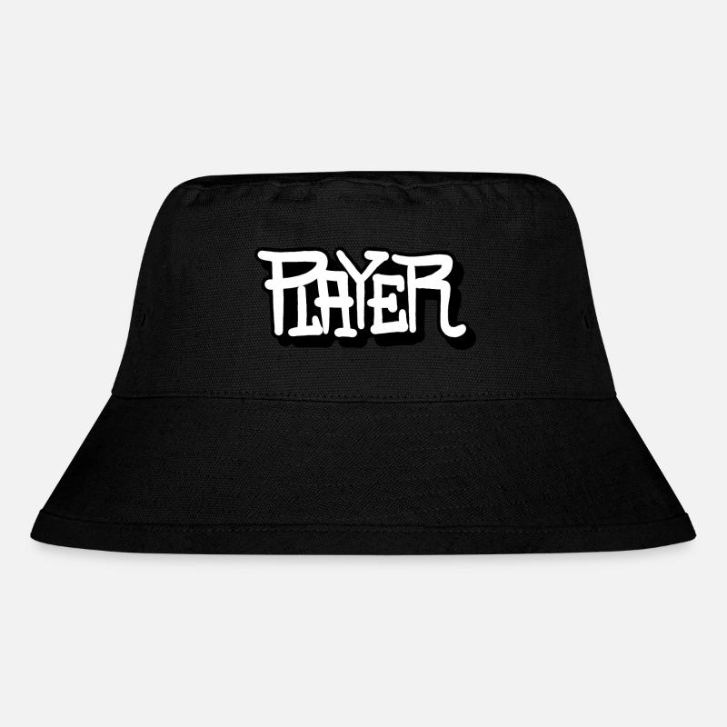 Player Tag - Stanley/Stella recycelter Bucket Hat - Schwarz