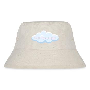 🦋 Soft Chaos Only – Pastel Soft Girl Summer Mood - Stanley/Stella Recycled Bucket Hat - natural - Front