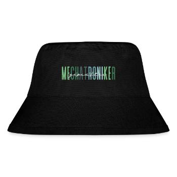 geprüfter Mechatroniker - edles Design - Stanley/Stella recycelter Bucket Hat - Schwarz - Vorne