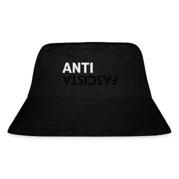 Antifasciste - Bob recyclé Stanley/Stella - noir - Devant