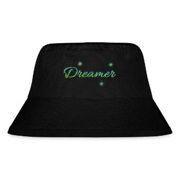 Dreamer - Stanley/Stella Recycled Bucket Hat - black - Front