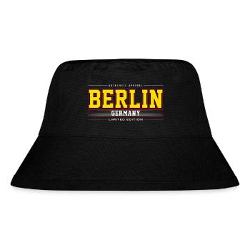 Berlin - Stanley/Stella Recycled Bucket Hat - black - Front
