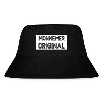 Mannheim Monnem Mannheimat - Stanley/Stella recycelter Bucket Hat - Schwarz - Vorne
