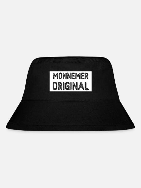 Mannheim Monnem Mannheimat - Stanley/Stella recycelter Bucket Hat - Schwarz