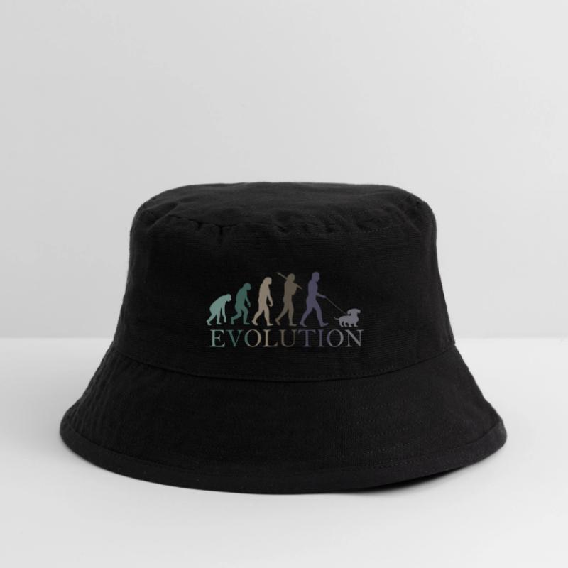 EVOLUTION DES RETRO-DACKELS Stanley/Stella recycelter Bucket Hat