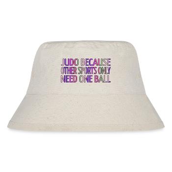 Jujutsu Belt Funny Sayings Jiu Jitsu Tae Kwon Do - Stanley/Stella Recycled Bucket Hat - natural - Front