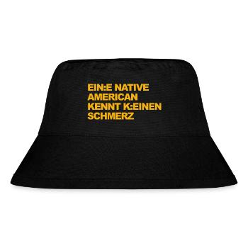 SATIRE WOKE : Un Indien ne connaît pas la douleur - Bob recyclé Stanley/Stella - noir - Devant