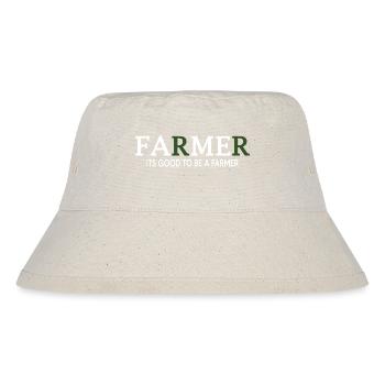 Tractor Tractor driver "Farmer-Fame" Farm - Stanley/Stella Recycled Bucket Hat - natural - Front