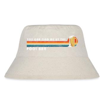 Pool Party Bathing Party Time - Stanley/Stella Recycled Bucket Hat - natural - Front