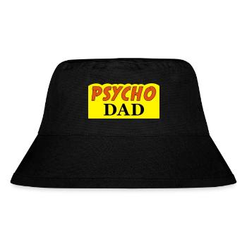 Psycho Dad - Stanley/Stella recycelter Bucket Hat - Schwarz - Vorne