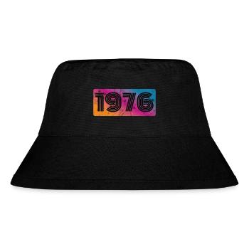 1976 - Stanley/Stella Recycled Bucket Hat - black - Front