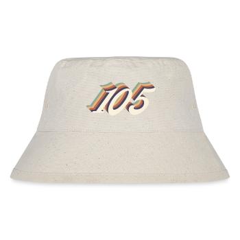 Jahrgang zum 105-jährigen Jubiläum - Stanley/Stella recycelter Bucket Hat - Naturweiß - Vorne